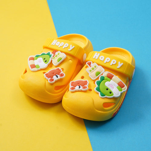 Kids Crocs Dino Yellow - Sunshine